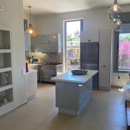 Seaside With Private Football Pitch Tatil Evi Nea Styra