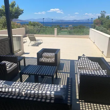 Seaside With Private Football Pitch Tatil Evi Nea Styra